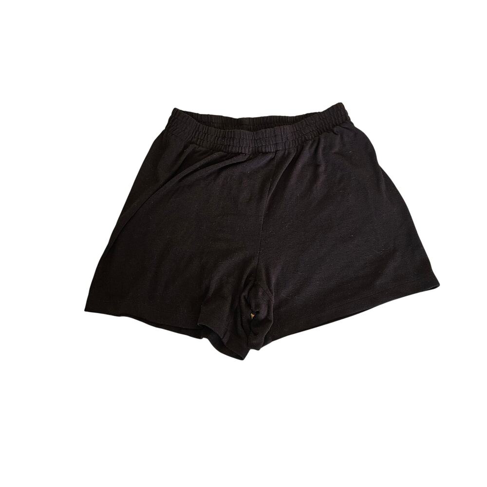 Wilfred Free Womens Small Black Lounge Shorts Elastic Waist Casual